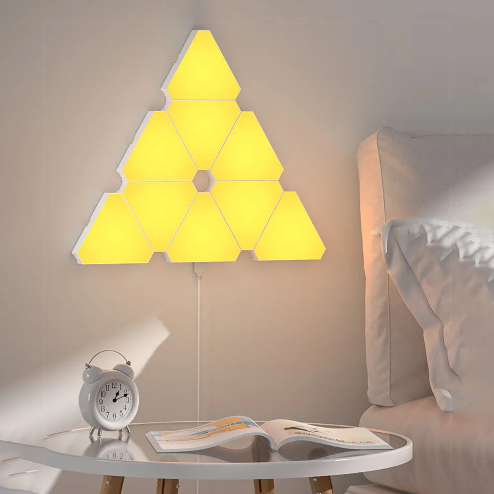 LED Triangular Lamp Tiles